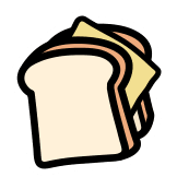 热词系列_两面包夹芝士